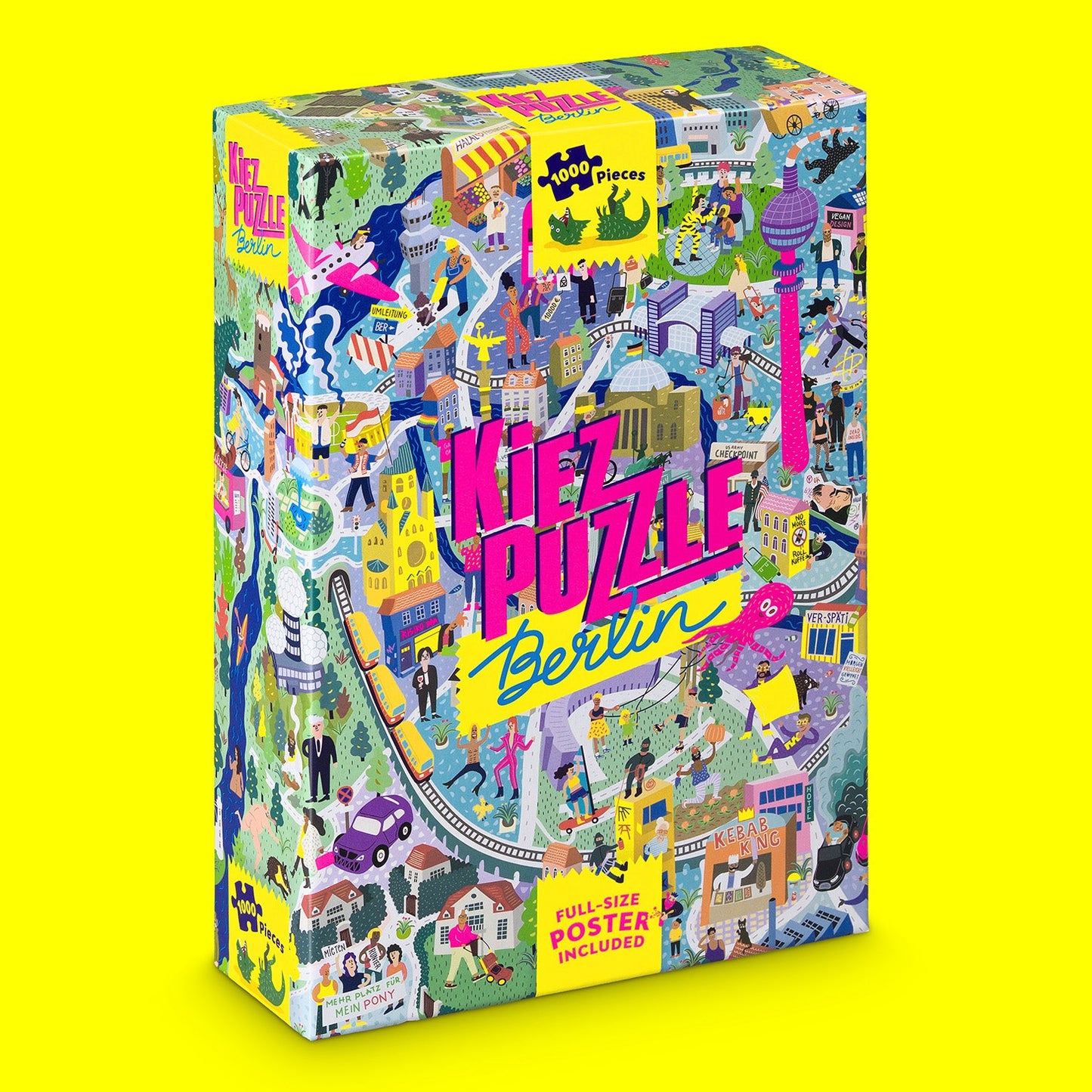 KIEZPUZZLE BERLIN - 1000 TEILE