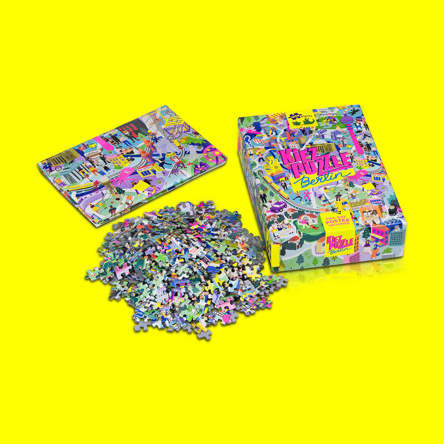 KIEZPUZZLE BERLIN - 1000 TEILE