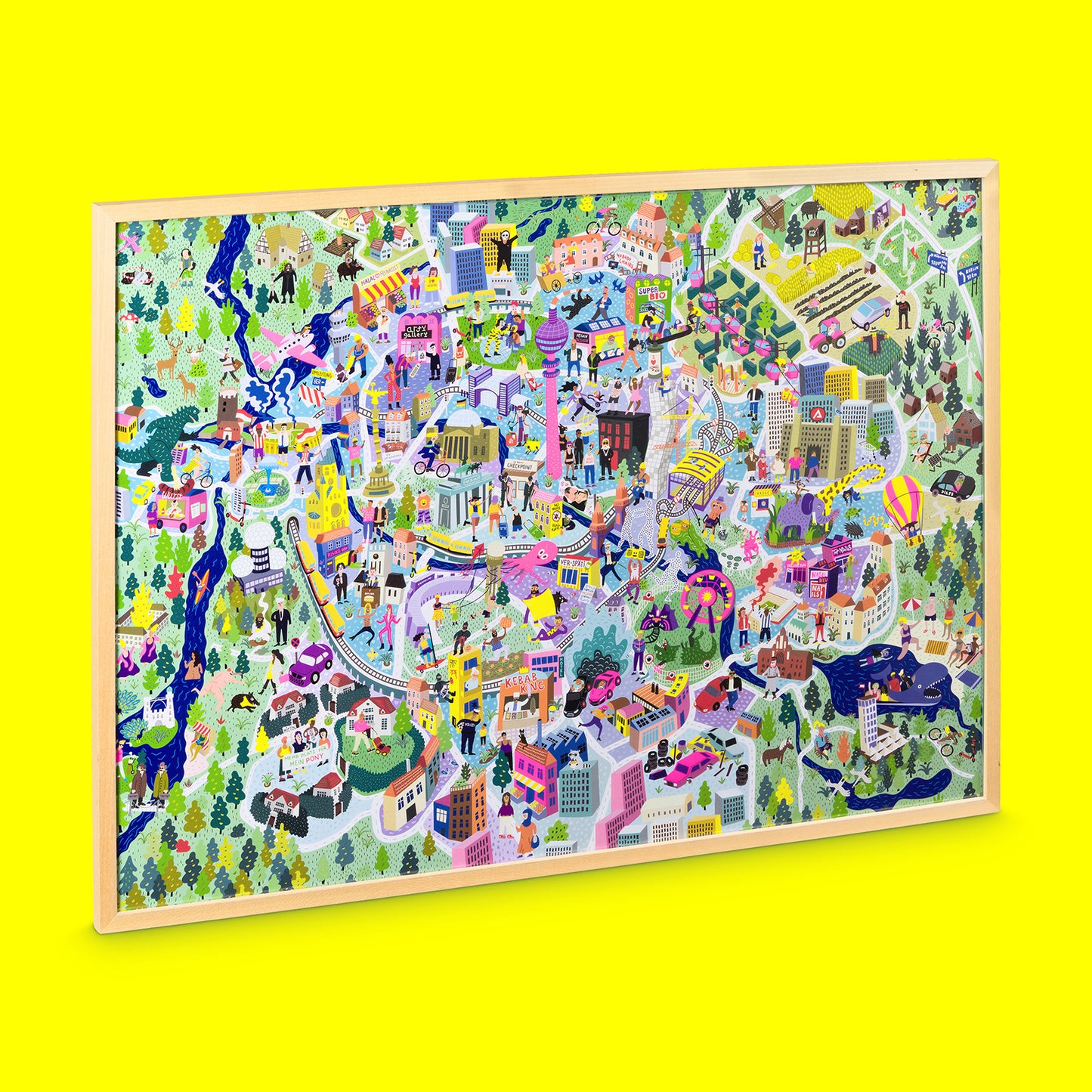 WIMMELPOSTER BERLIN